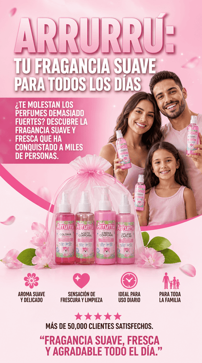 COMBO ARRURRU 4 PIEZAS + OBSEQUIO